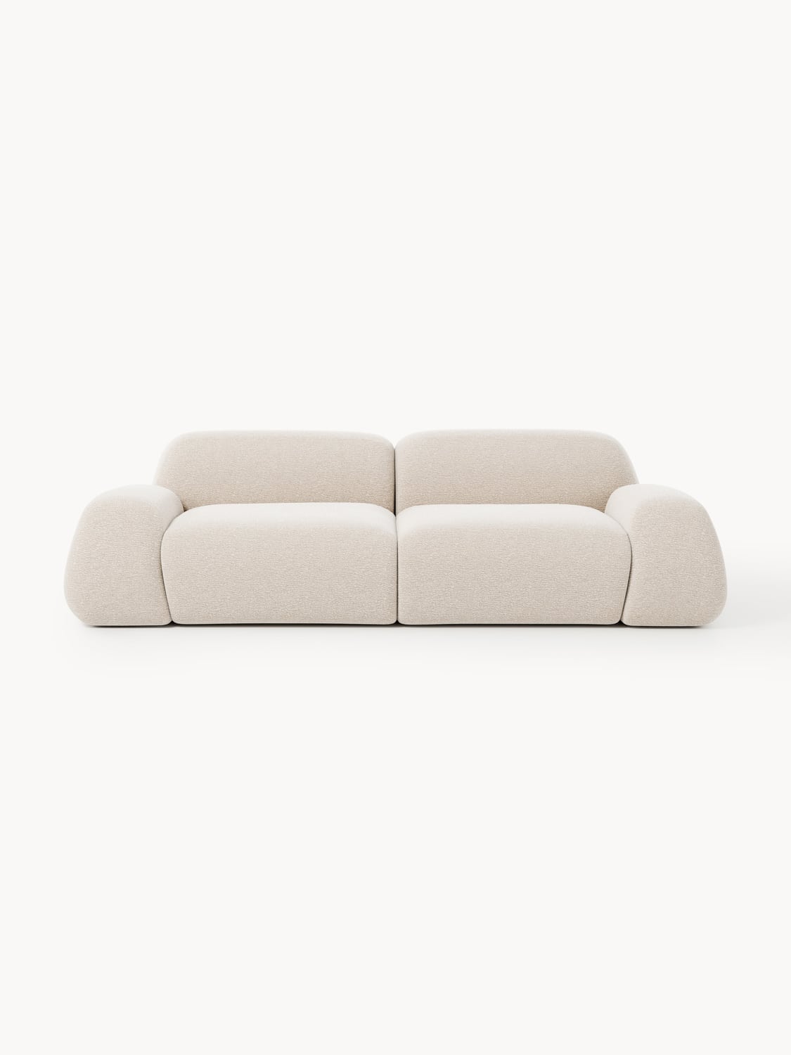 Wolke Modular Sofa (3-seater) — Blush