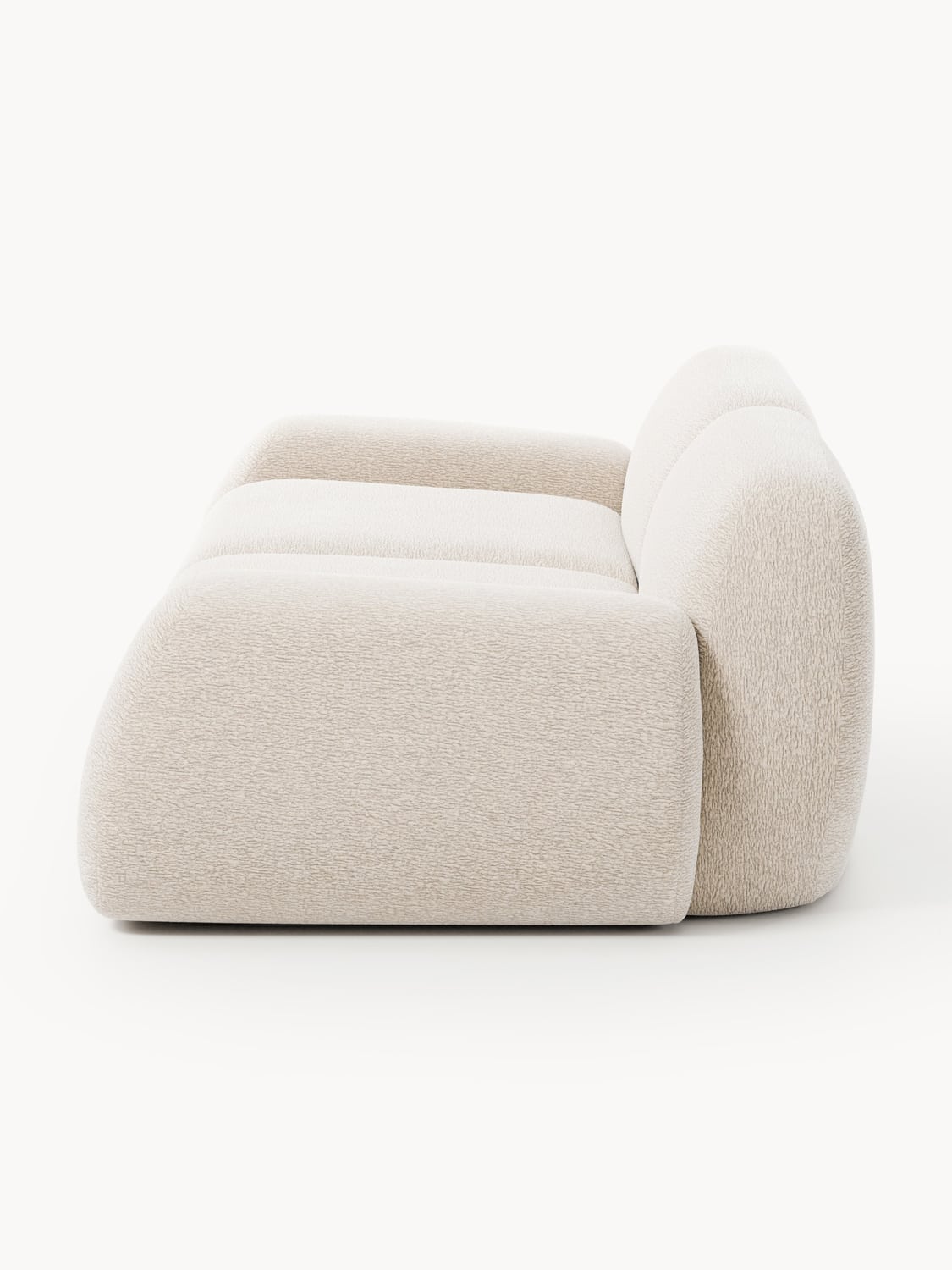 Wolke Modular Sofa (3-seater) — Blush