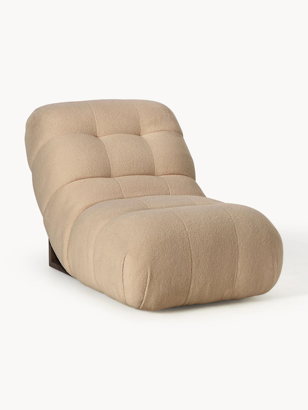 Stanley Teddy-Lounge Chair — Warm Grey