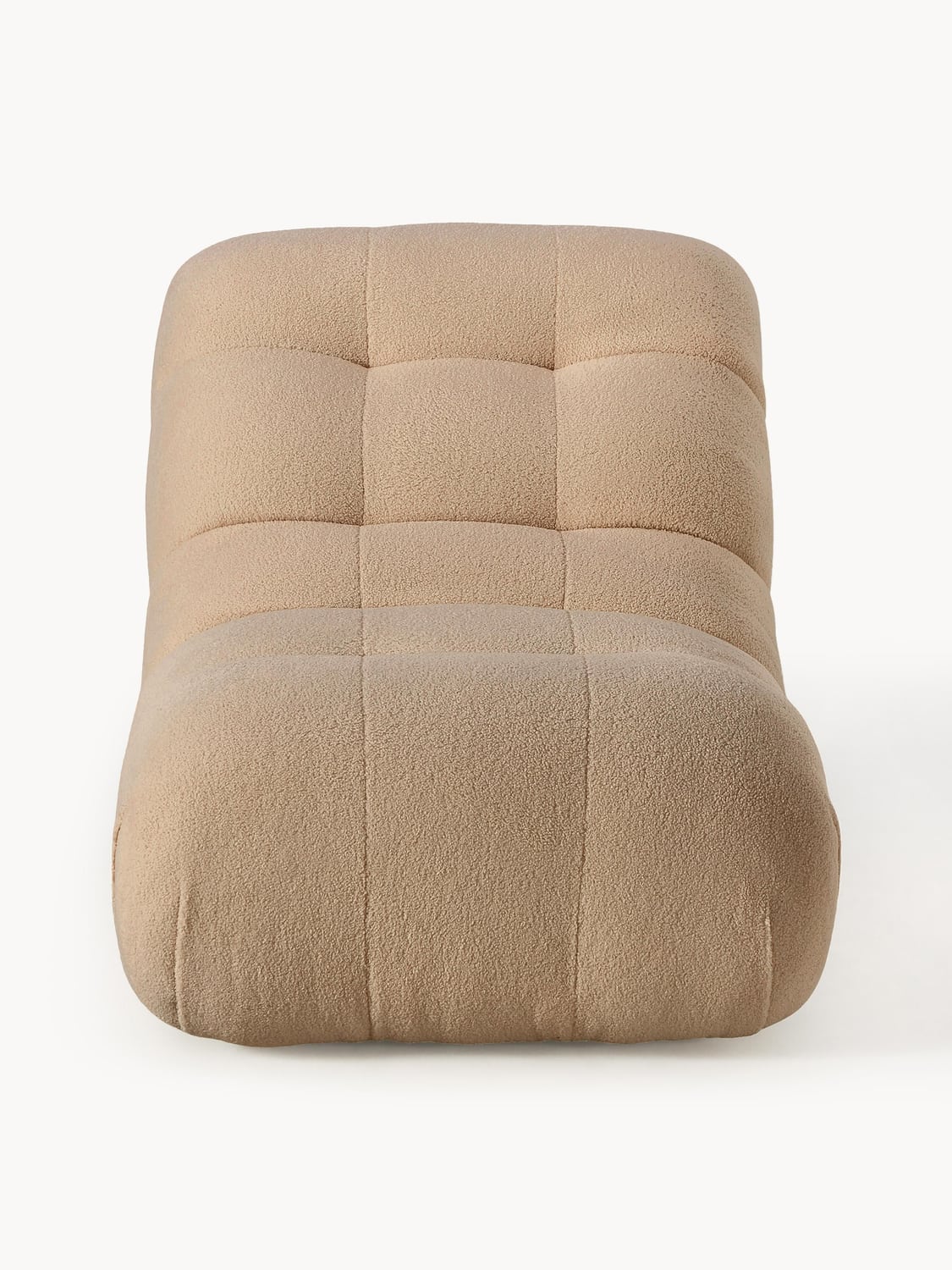 Stanley Teddy-Lounge Chair — Warm Grey