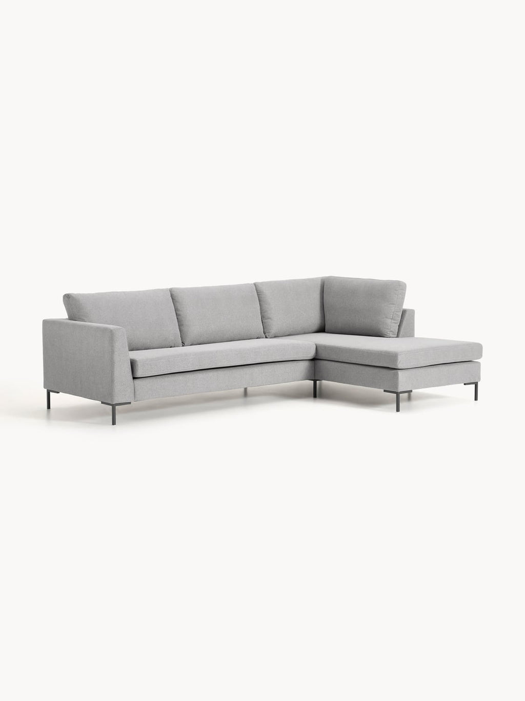 Luna Corner Sofa — Lilac
