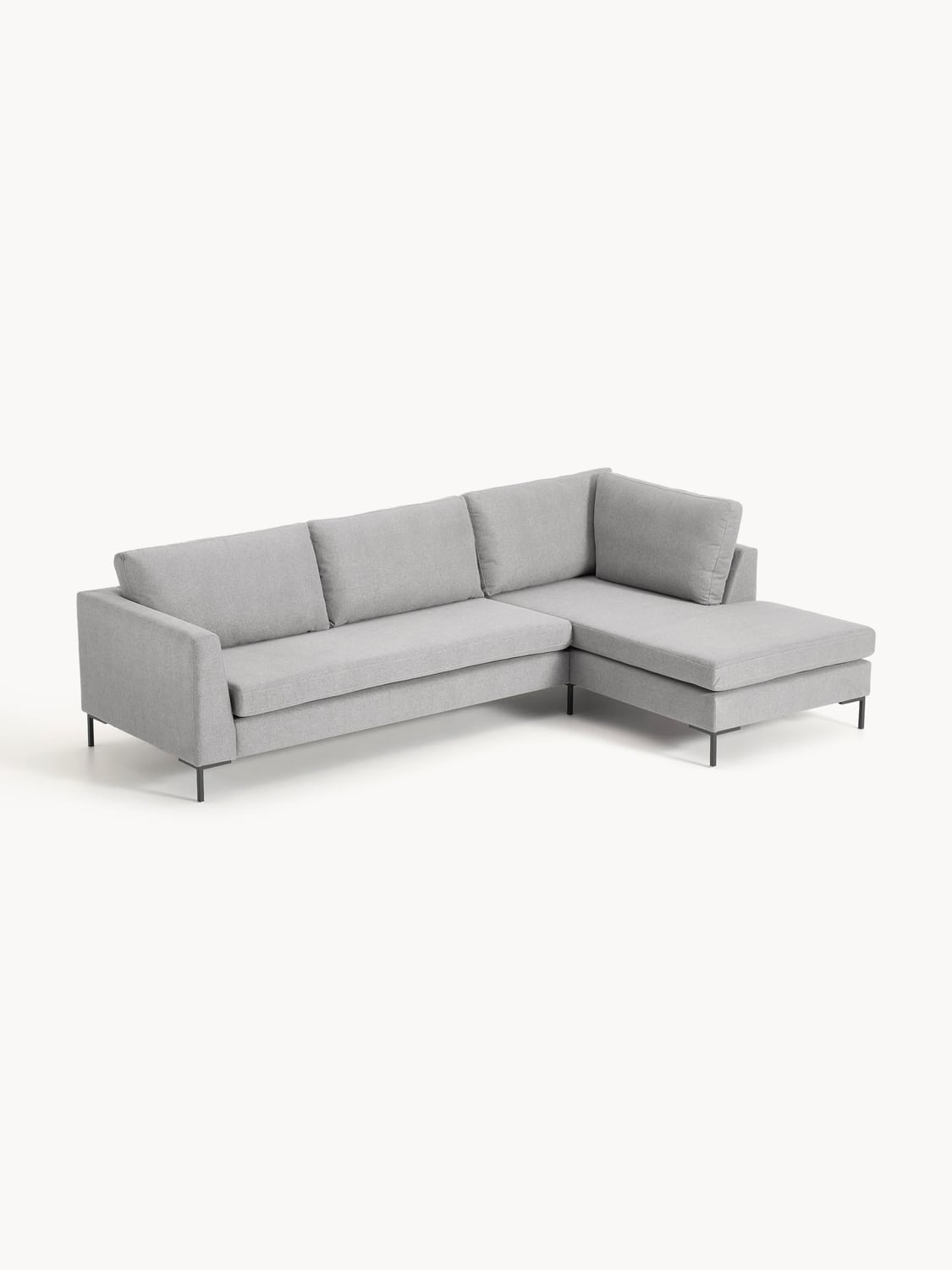 Luna Corner Sofa — Lilac