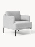 Fluente Armchair — Light Grey