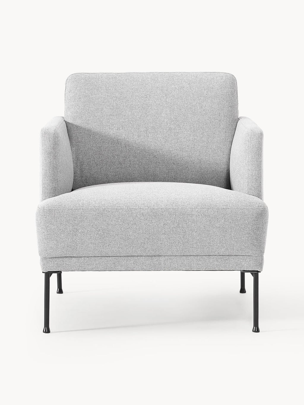 Fluente Armchair — Light Grey