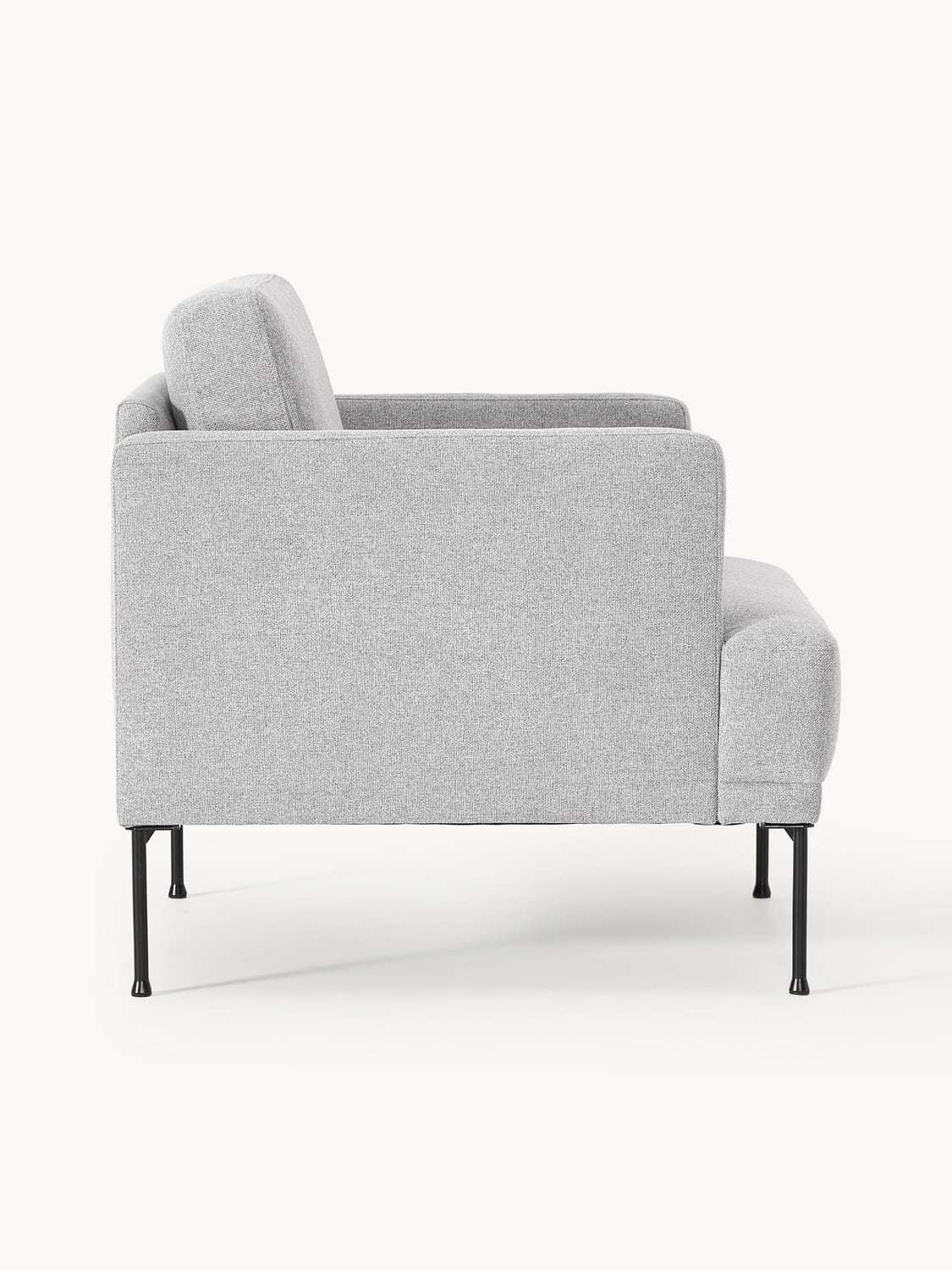 Fluente Armchair — Light Grey