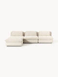 Felix Modular Sofa with Ottoman (left/right) — Light Grey