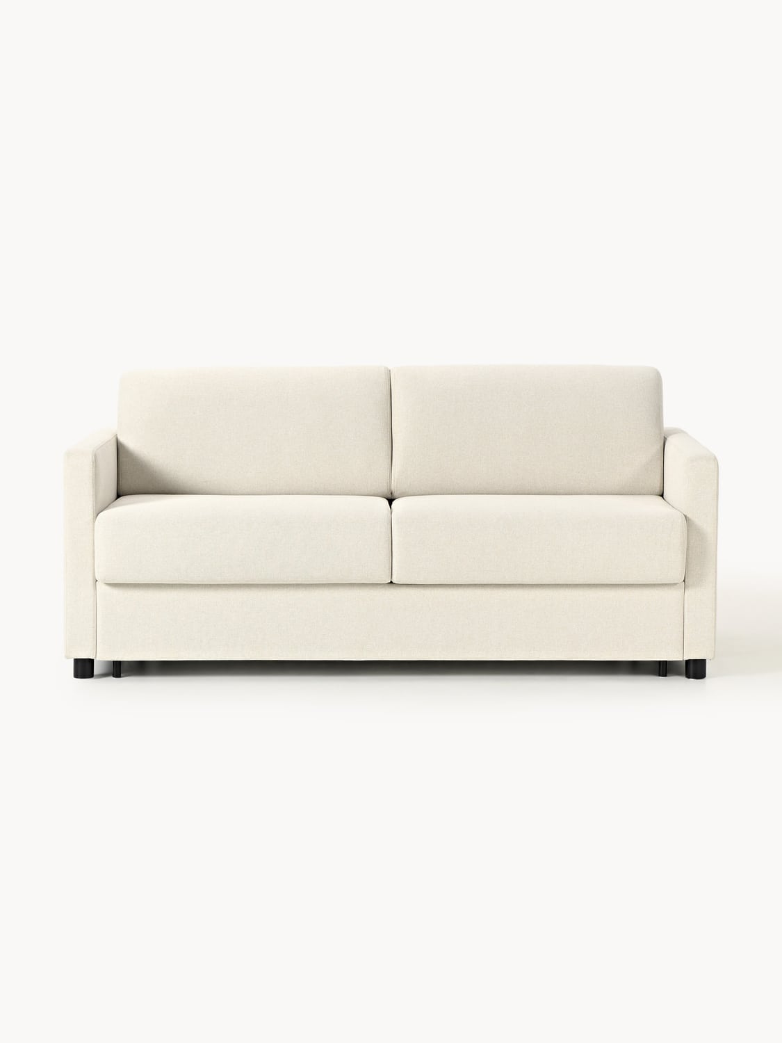 Morgan Sofa Bed with Mattress (2-seater) — Off-White