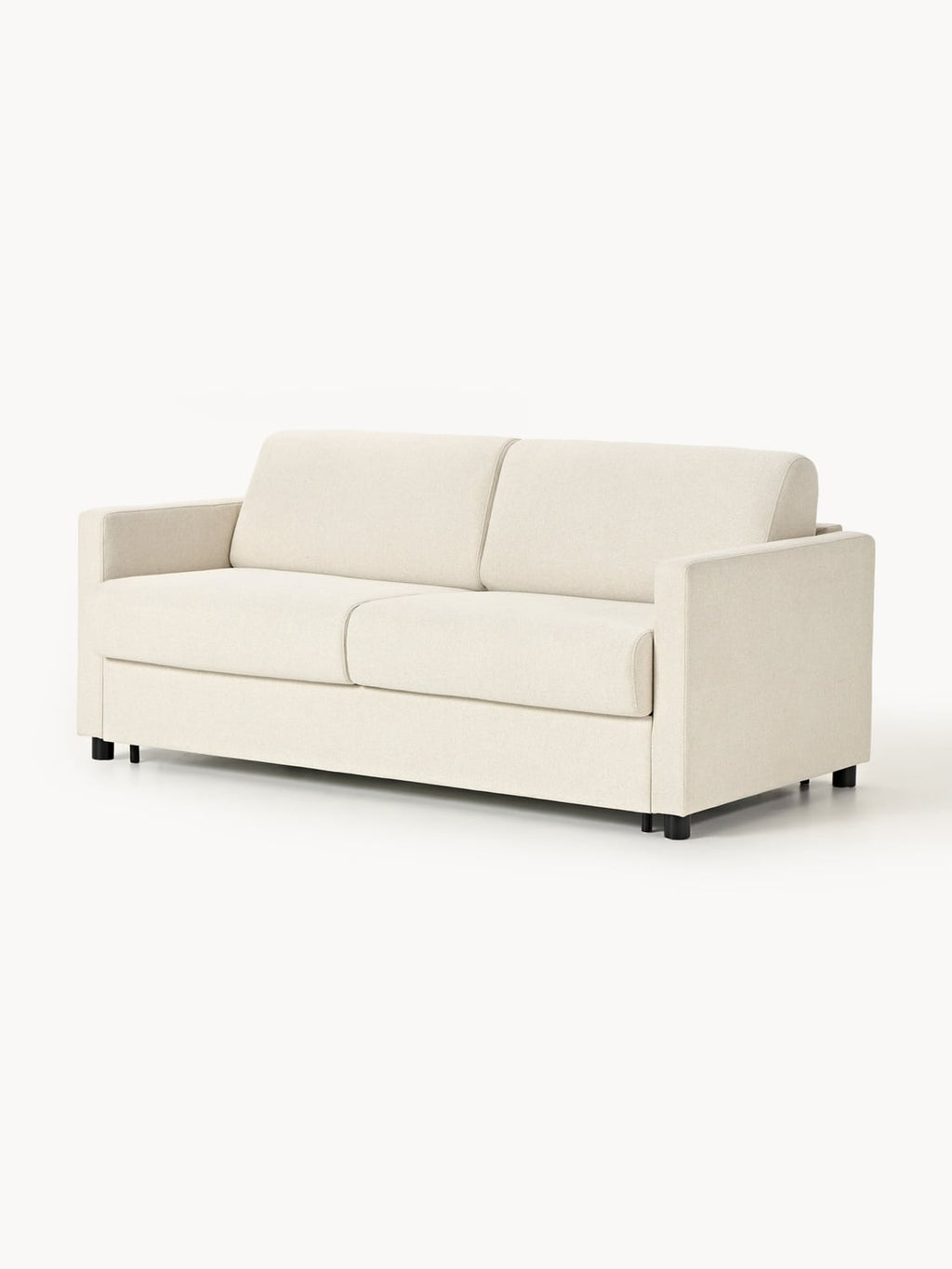 Morgan Sofa Bed with Mattress (2-seater) — Off-White