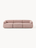 Sofia Modular Bouclé Sofa (3-seater) — Warm Grey