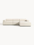 Melva Corner Sofa (4-seater) — Pearl Grey