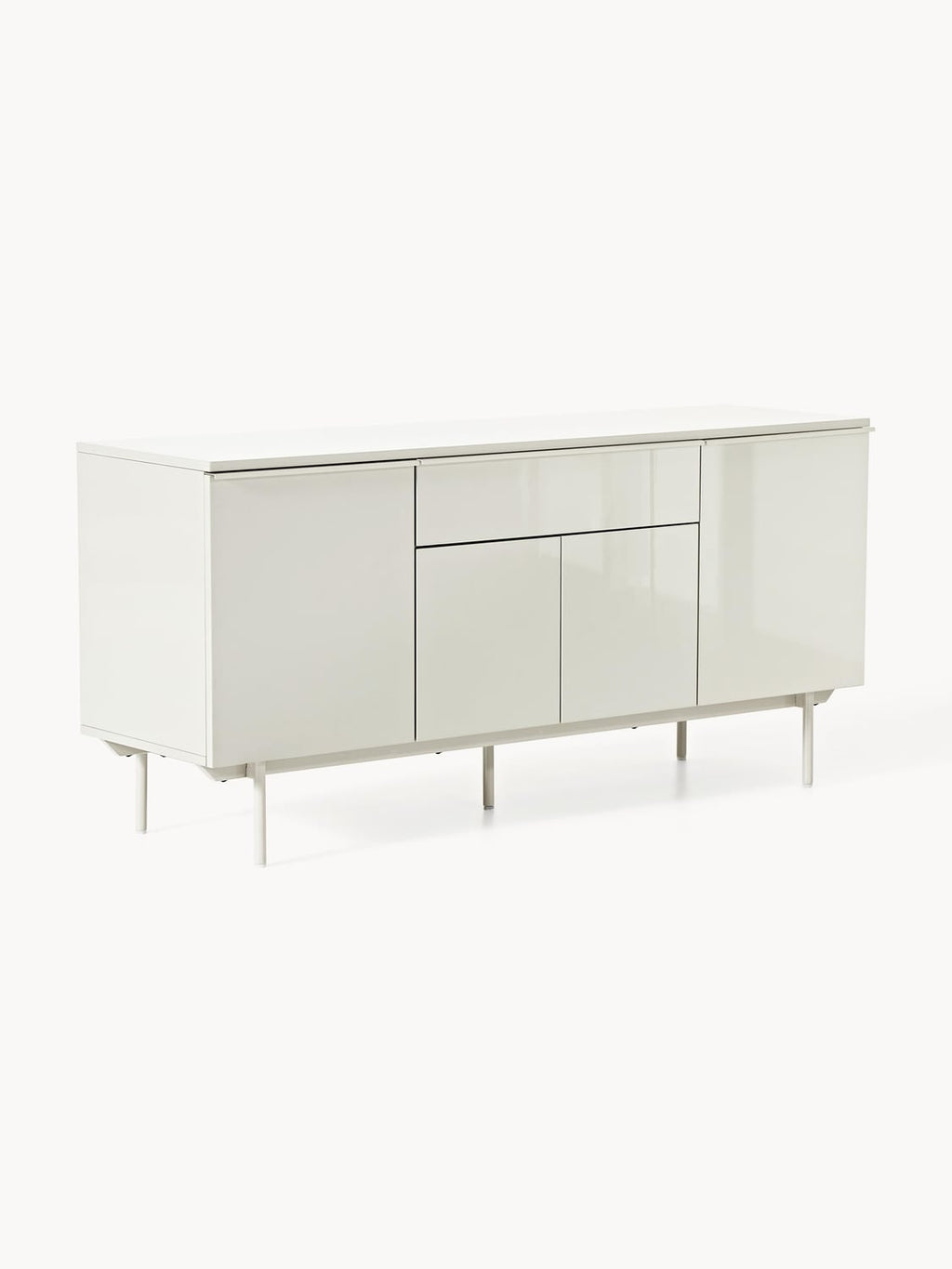 Elona Wooden Sideboard — Cream
