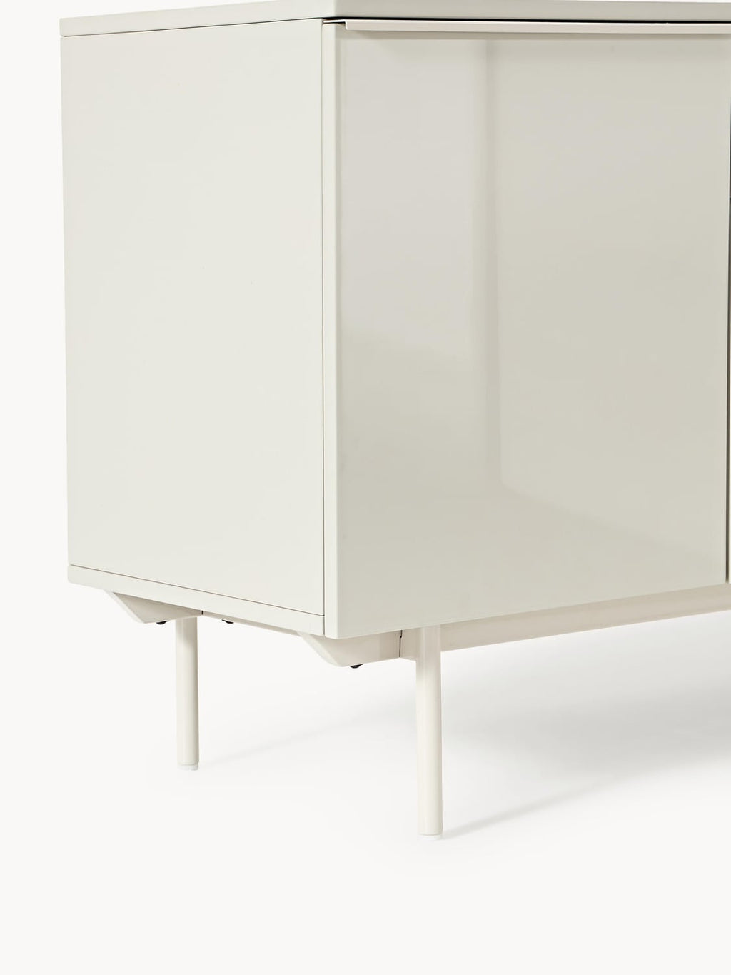 Elona Wooden Sideboard — Cream
