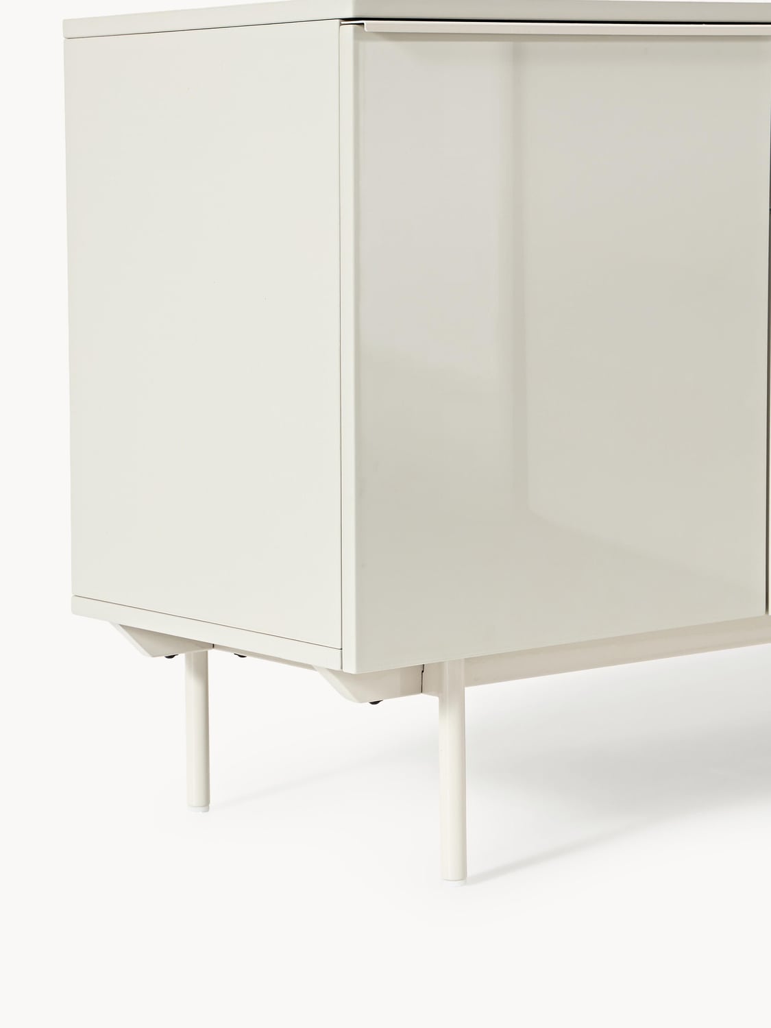 Elona Wooden Sideboard — Cream