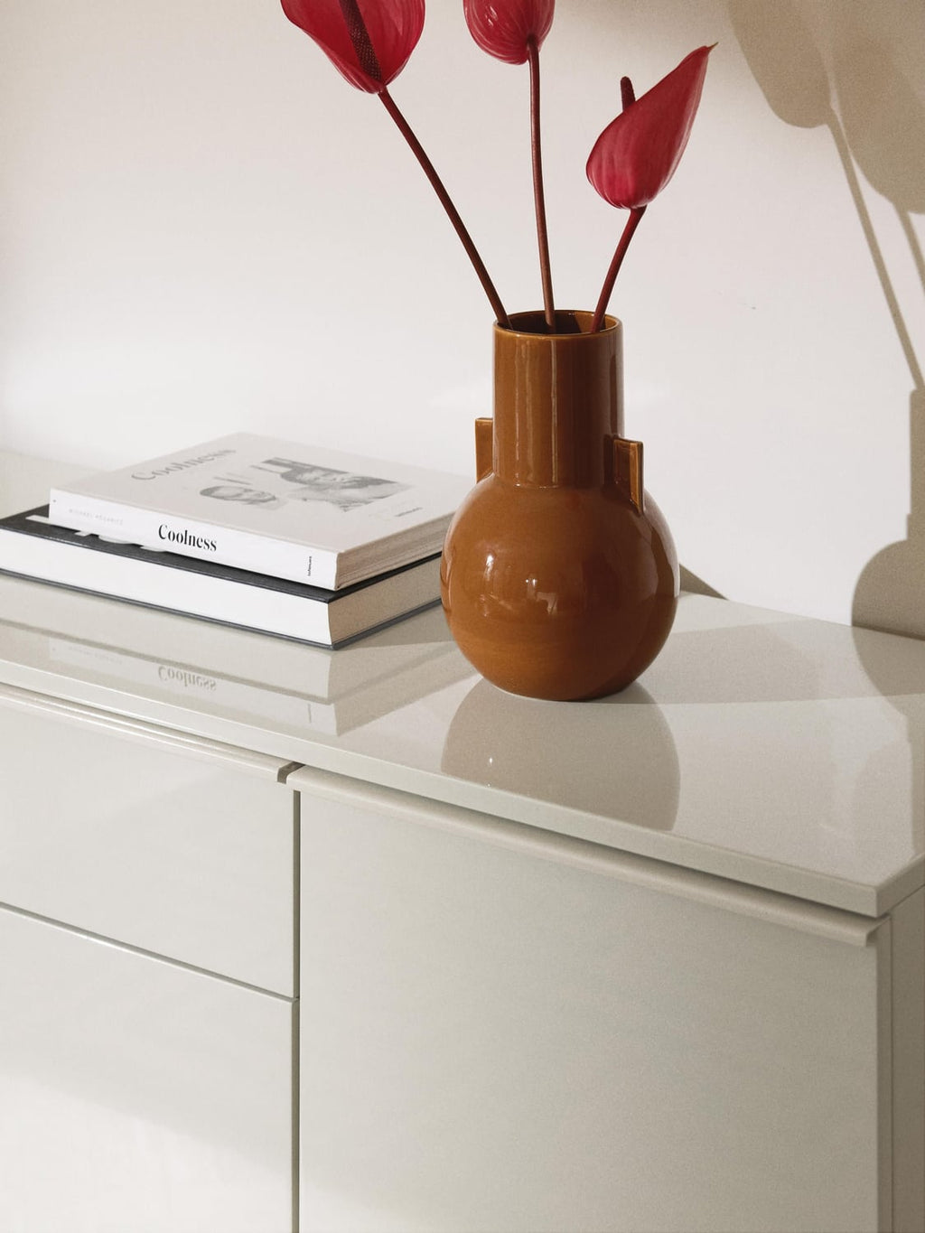 Elona Wooden Sideboard — Cream
