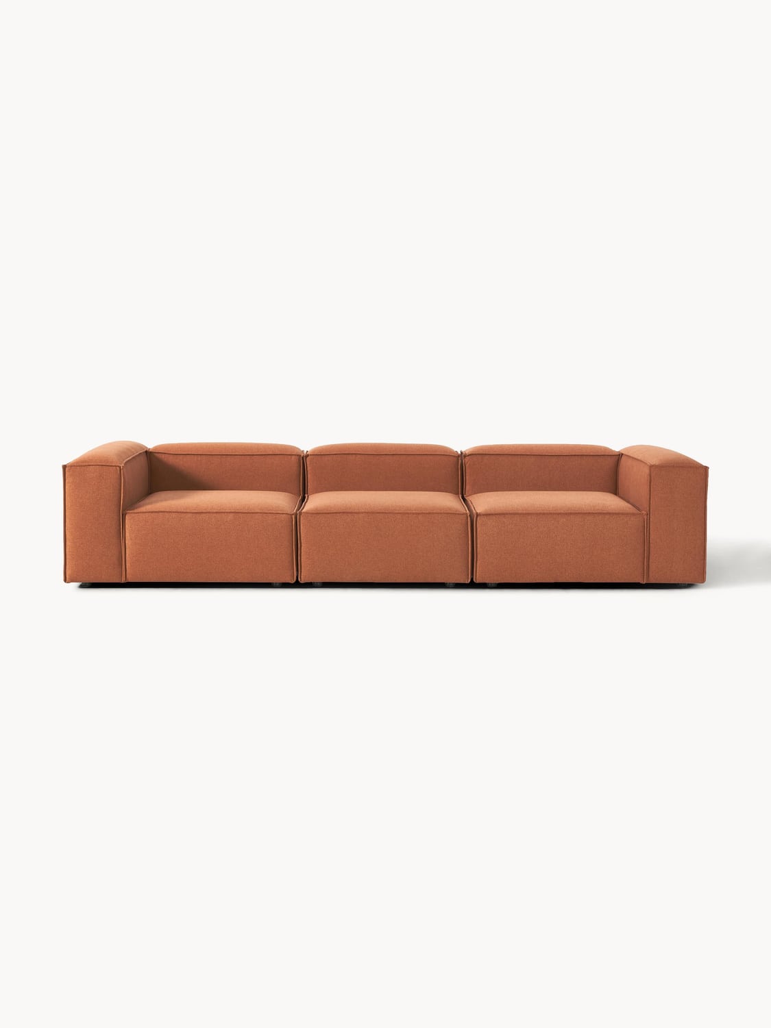 Lennon Modular Sofa (4-seater) — Terracotta
