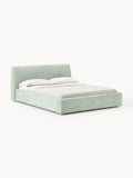 Cloud Upholstered Bed — Dove Grey