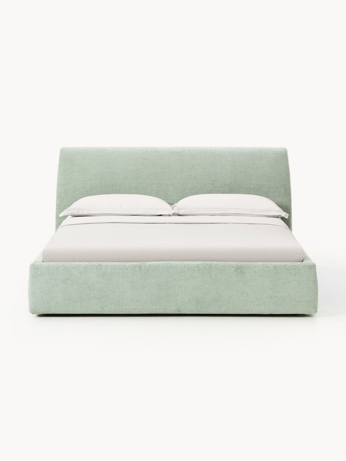 Cloud Upholstered Bed — Dove Grey
