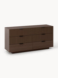 Sato Wood-Chest of Drawers — Chocolate
