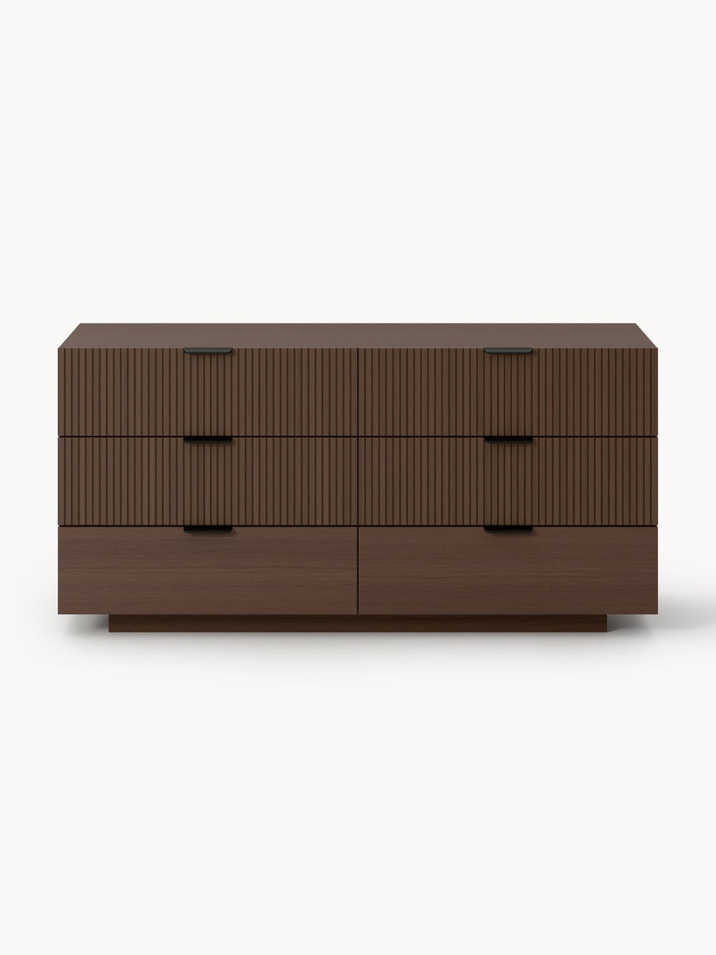 Sato Wood-Chest of Drawers — Chocolate
