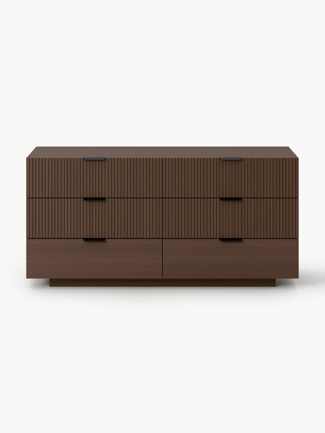 Sato Wood-Chest of Drawers — Chocolate