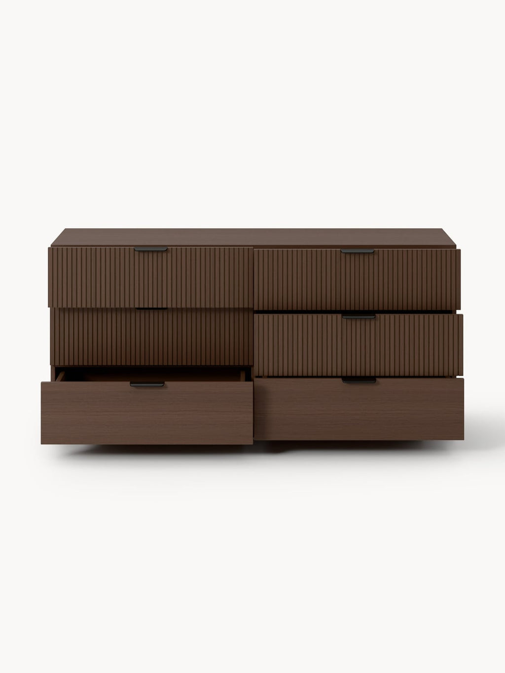 Sato Wood-Chest of Drawers — Chocolate