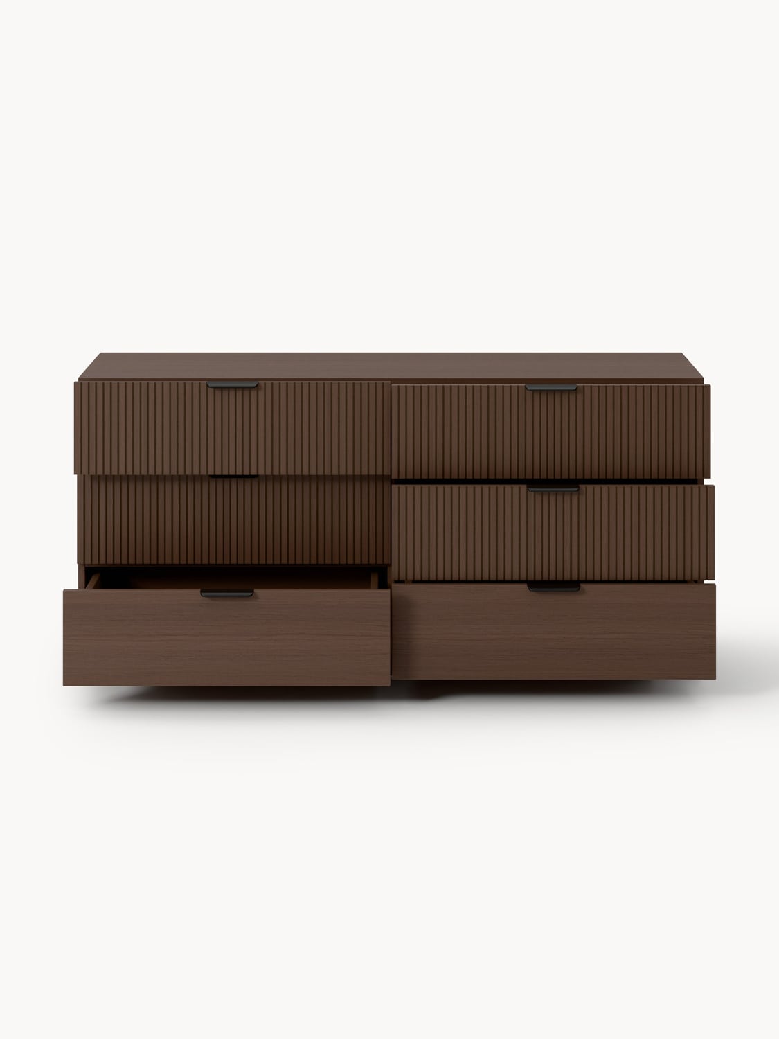 Sato Wood-Chest of Drawers — Chocolate