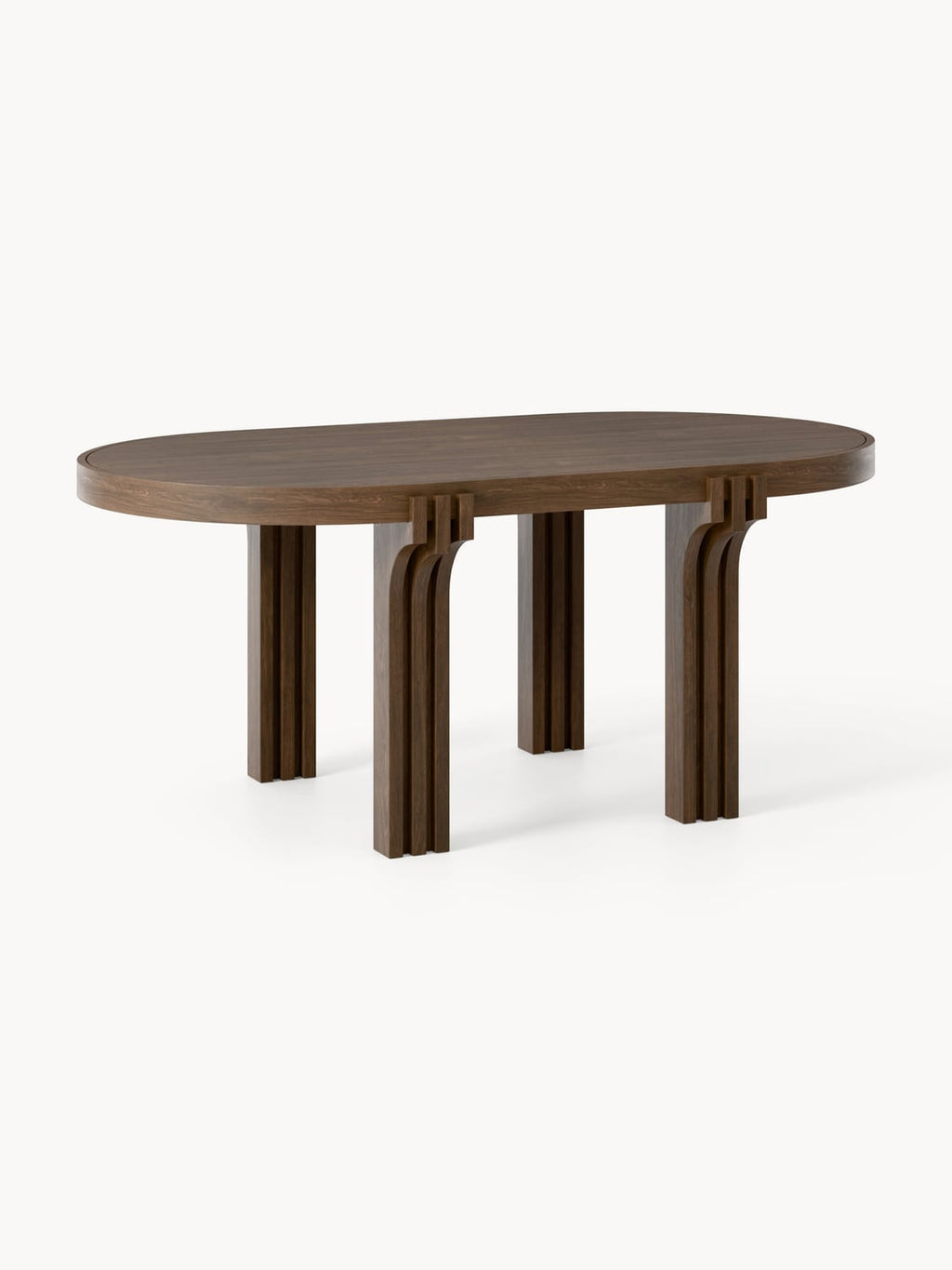 Nolan Oval Wood-Dining Table, in various sizes