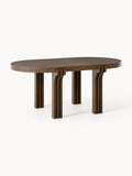 Nolan Oval Wood-Dining Table, in various sizes