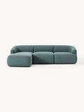 Sofia Modular Bouclé Corner Sofa (3-seater) — Dark Grey