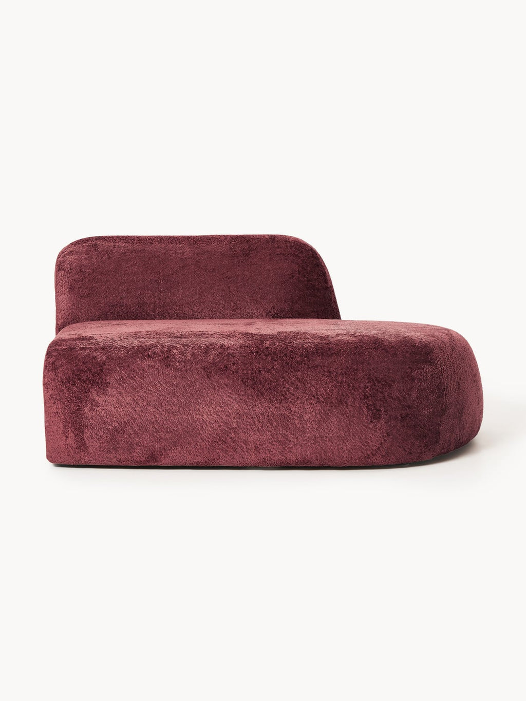 Wolke Teddy Bouclé-Chaise — Chocolate