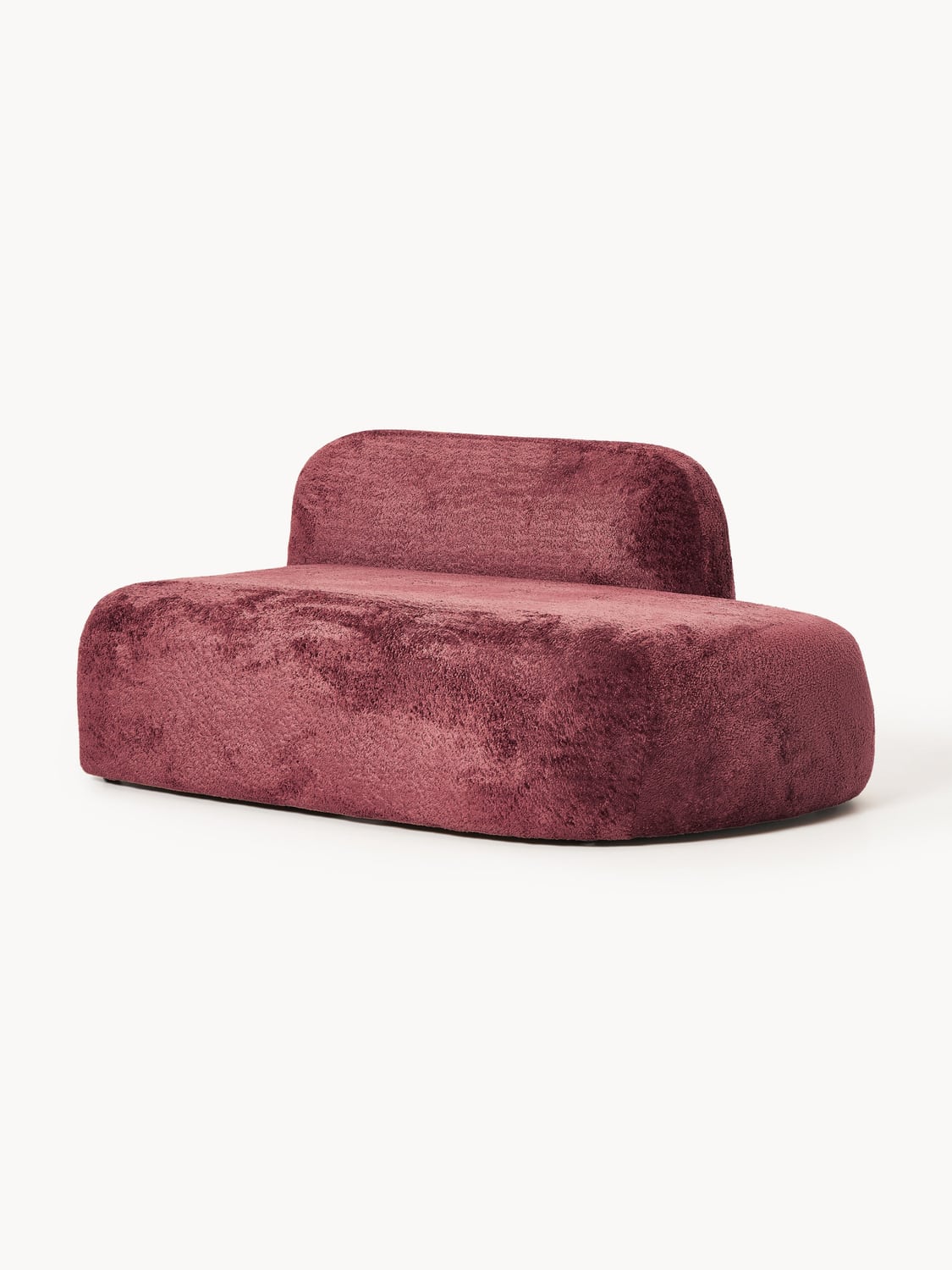Wolke Teddy Bouclé-Chaise — Chocolate