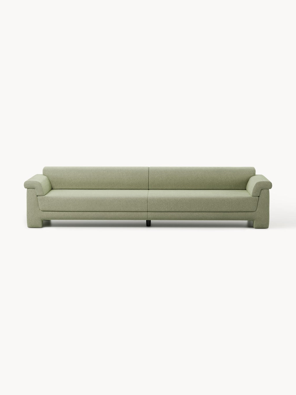 Atlas Bouclé Sofa (4-seater) — Taupe