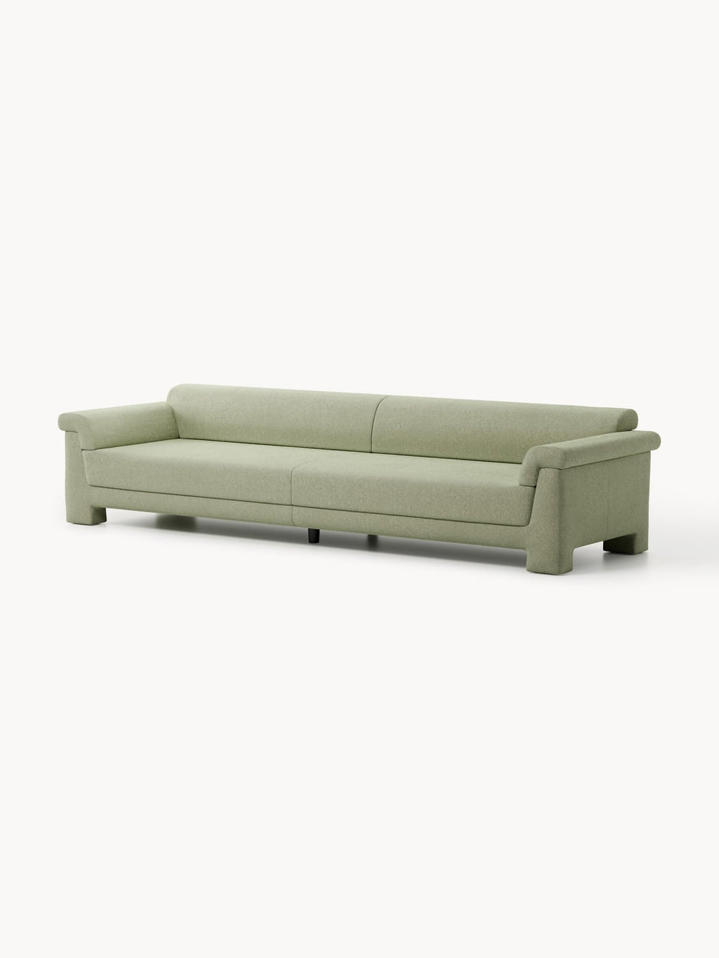 Atlas Bouclé Sofa (4-seater) — Taupe