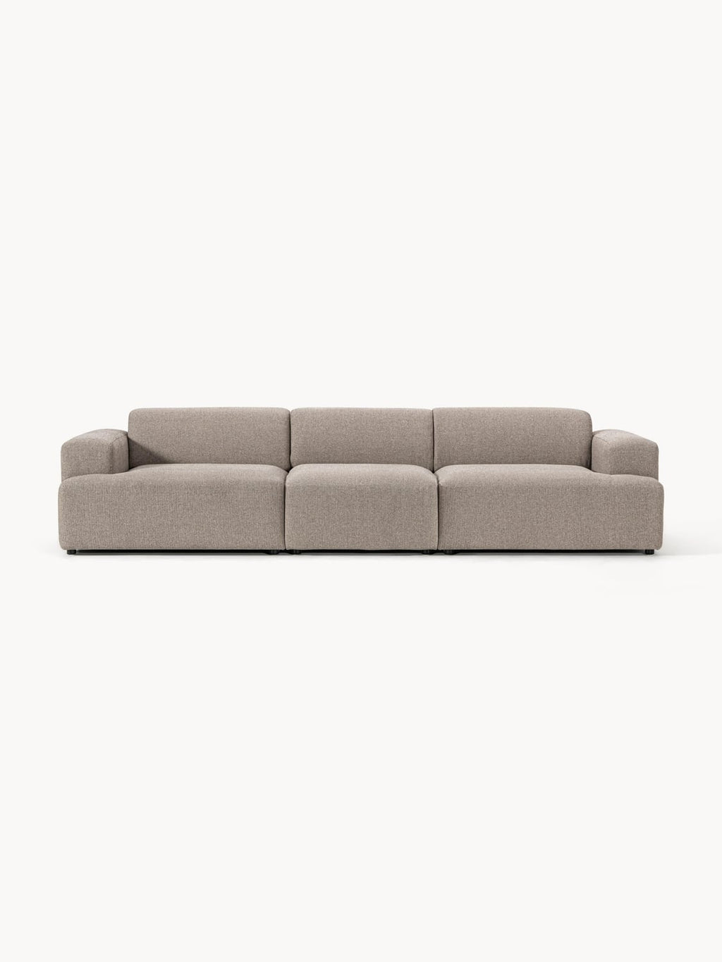 Melva Sofa (4-seater) — Mushroom