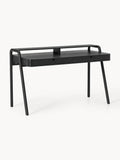 Evrak Desk with Drawers — Slate Grey