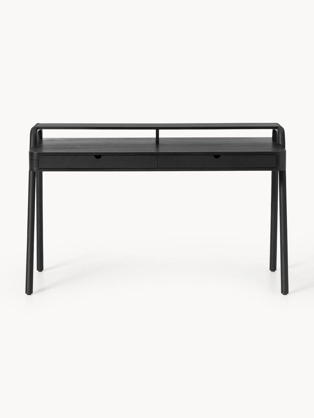 Evrak Desk with Drawers — Slate Grey