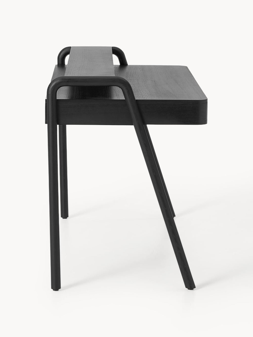 Evrak Desk with Drawers — Slate Grey