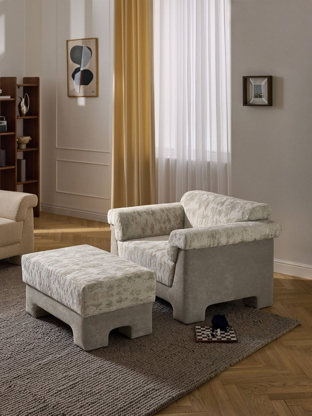 Atlas Armchair — Oatmeal