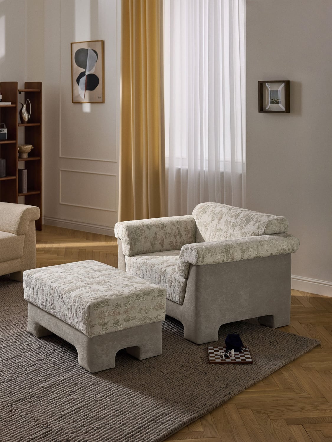 Atlas Armchair — Oatmeal