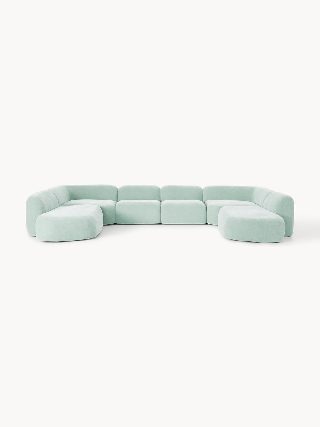 Wolke Modular XL Sofa — Light Grey