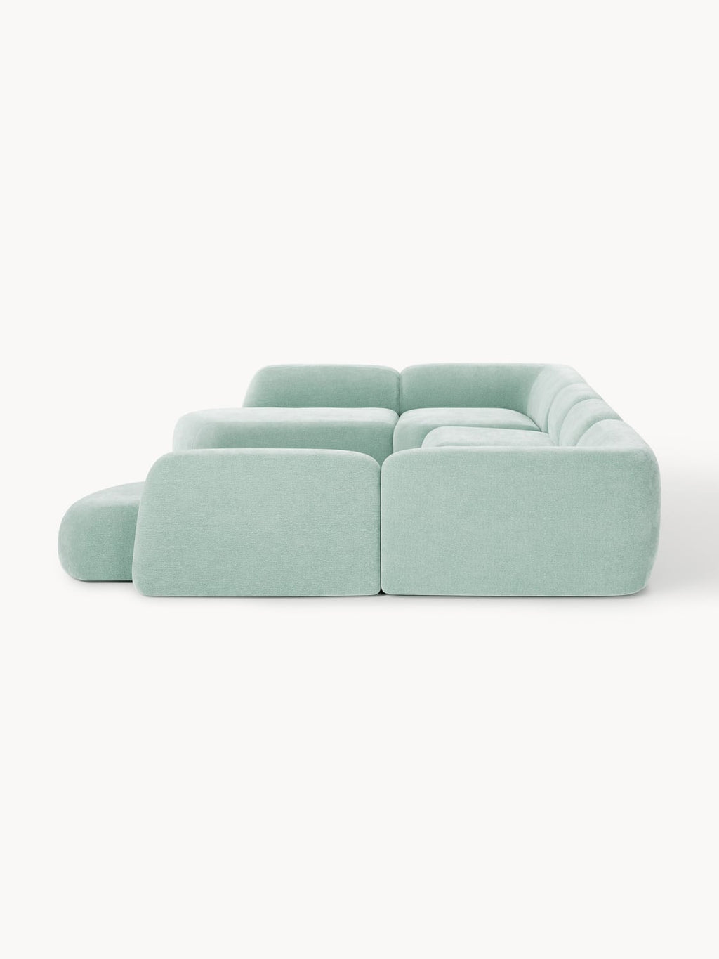 Wolke Modular XL Sofa — Light Grey