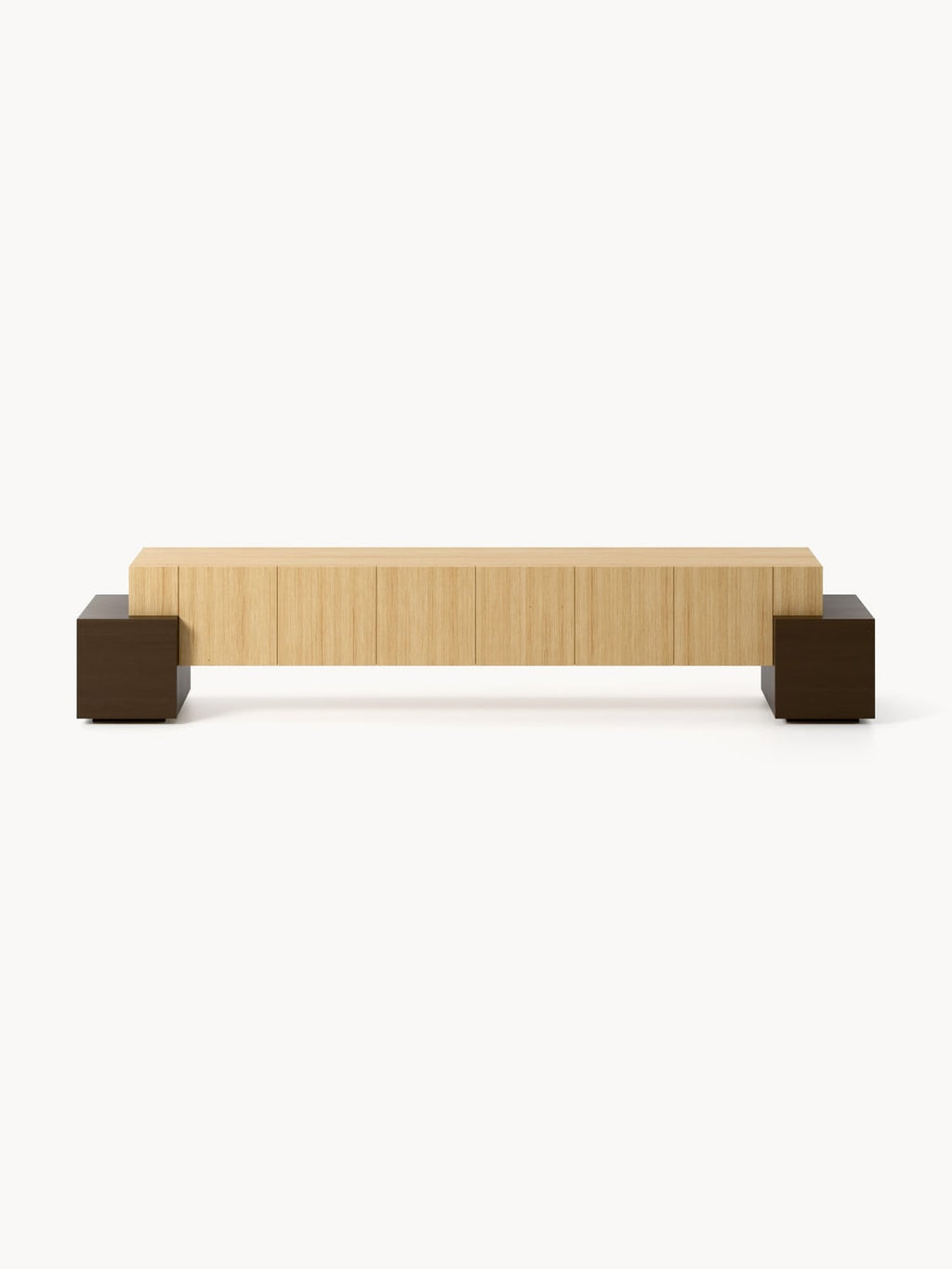 Pino TV-Lowboard in Wood — Sand
