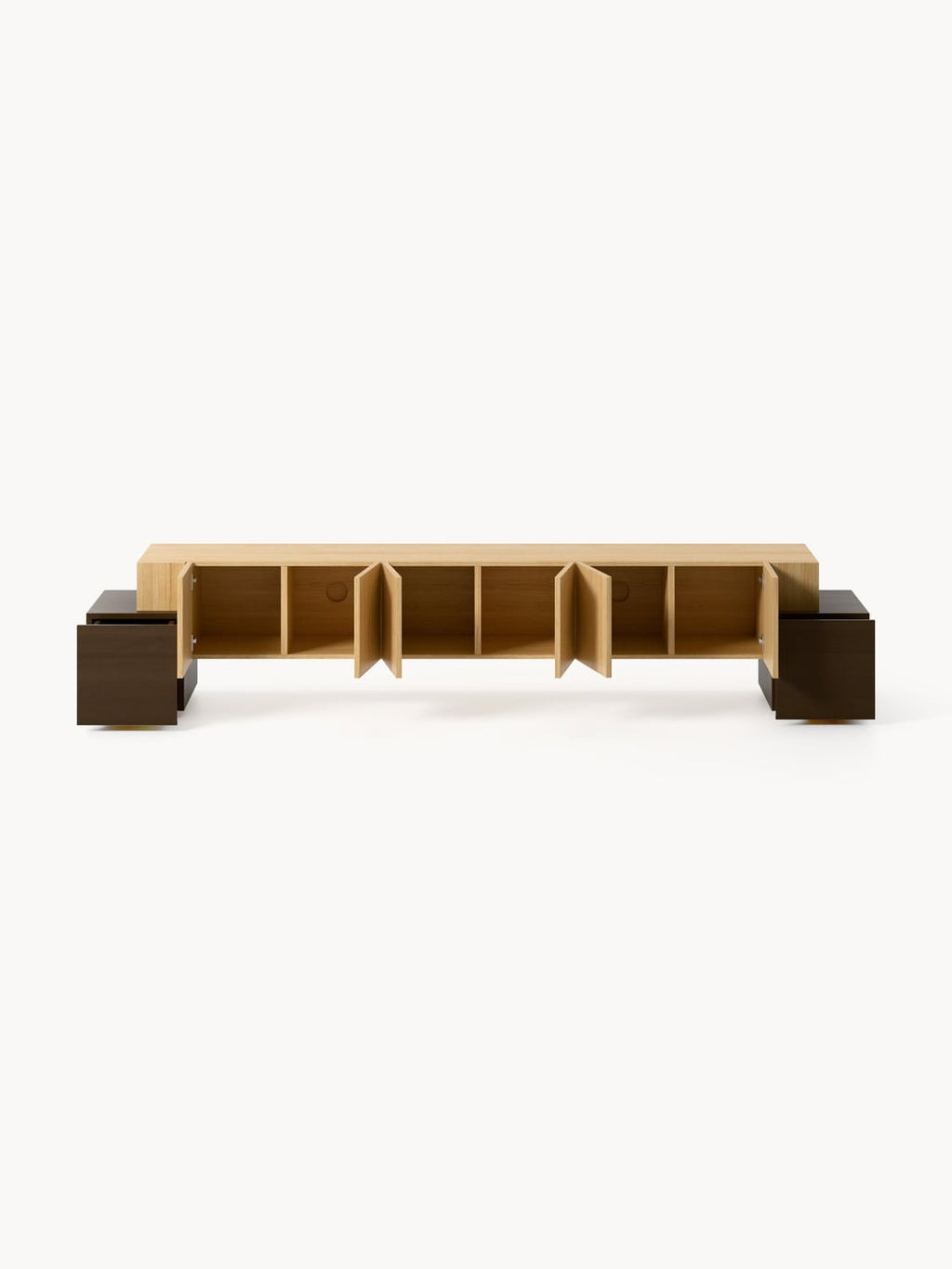 Pino TV-Lowboard in Wood — Sand