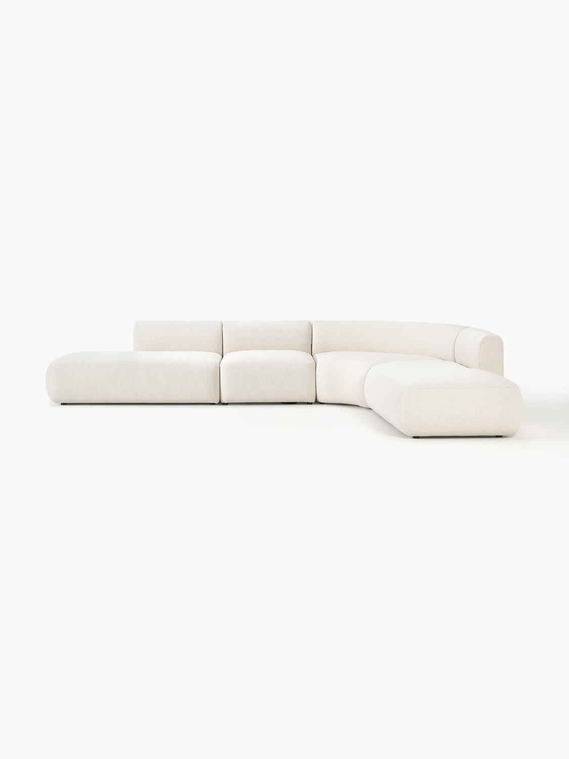 Sofia Modular Corner Sofa (4-seater) — Off-White