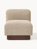 Natalie Middle Module in Teddy Bouclé — Sage