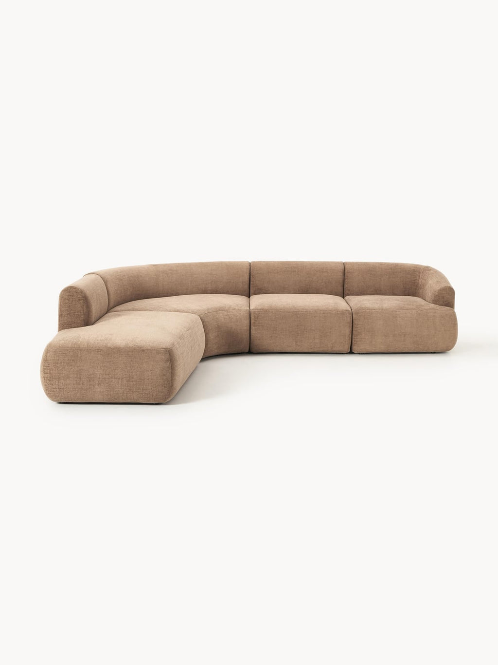 Sofia Modular Corner Sofa (4-seater) — Mushroom
