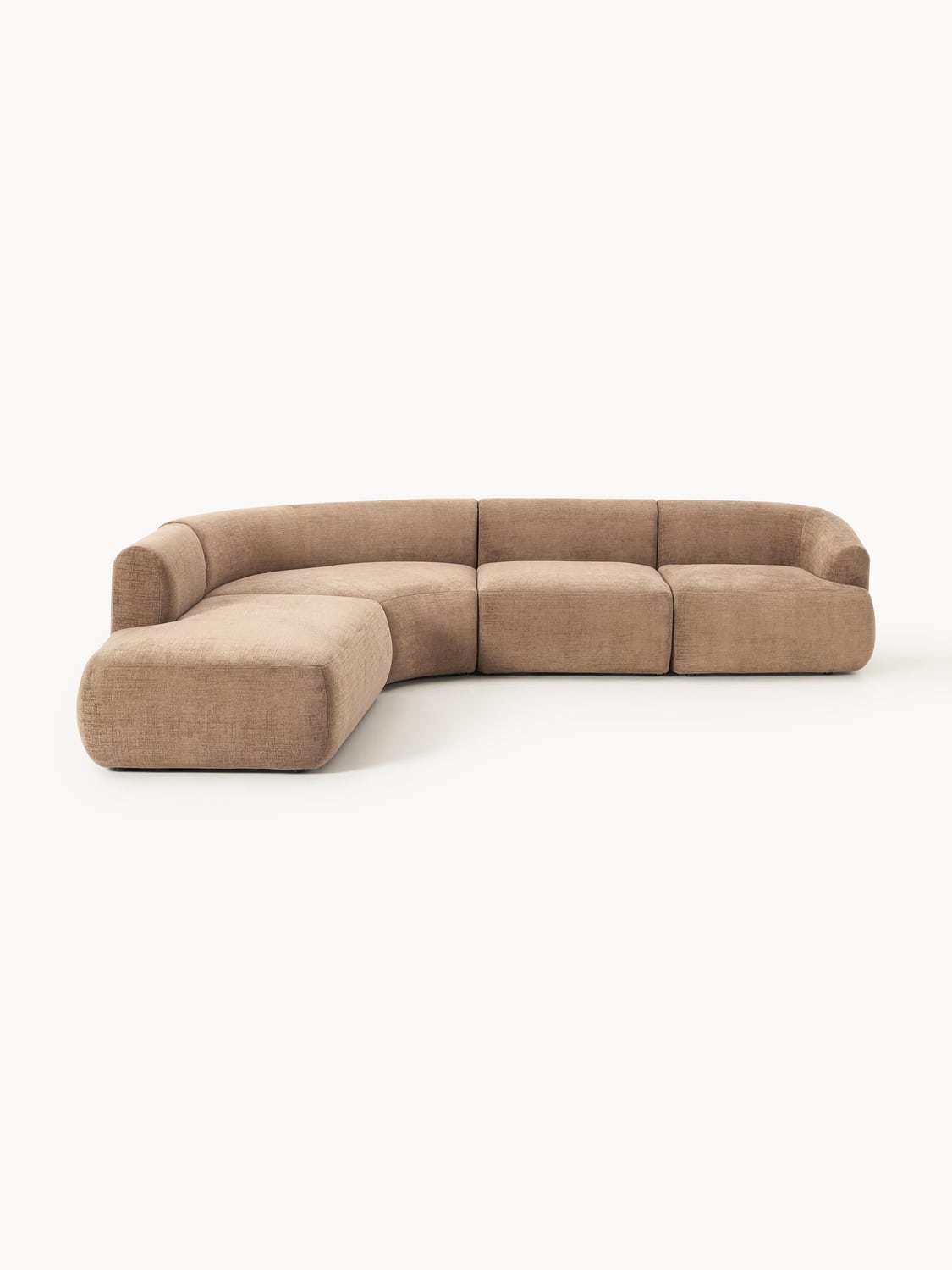 Sofia Modular Corner Sofa (4-seater) — Mushroom
