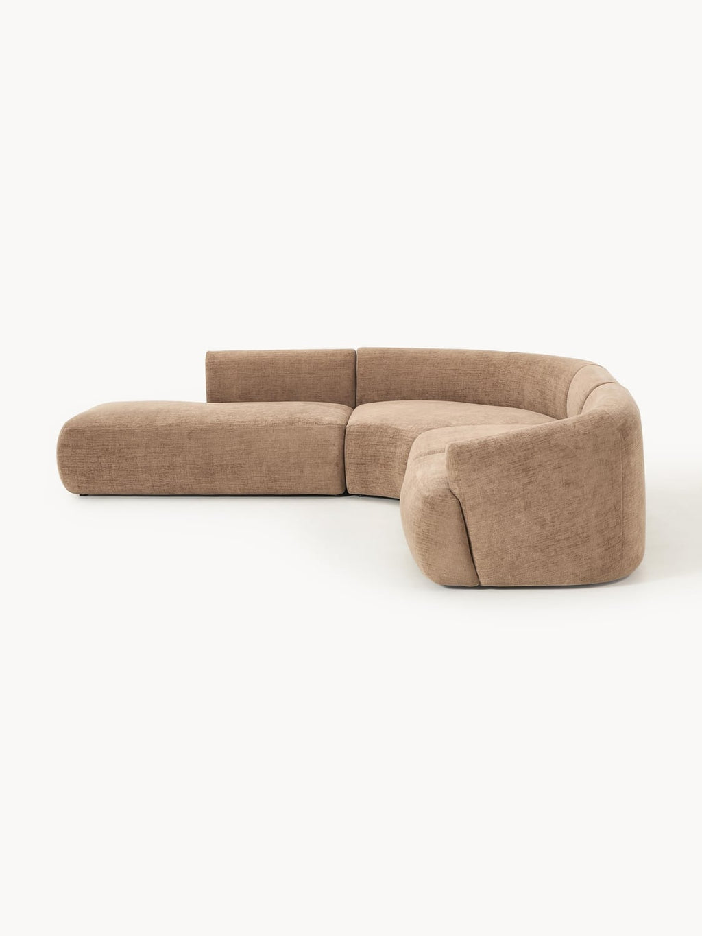 Sofia Modular Corner Sofa (4-seater) — Mushroom