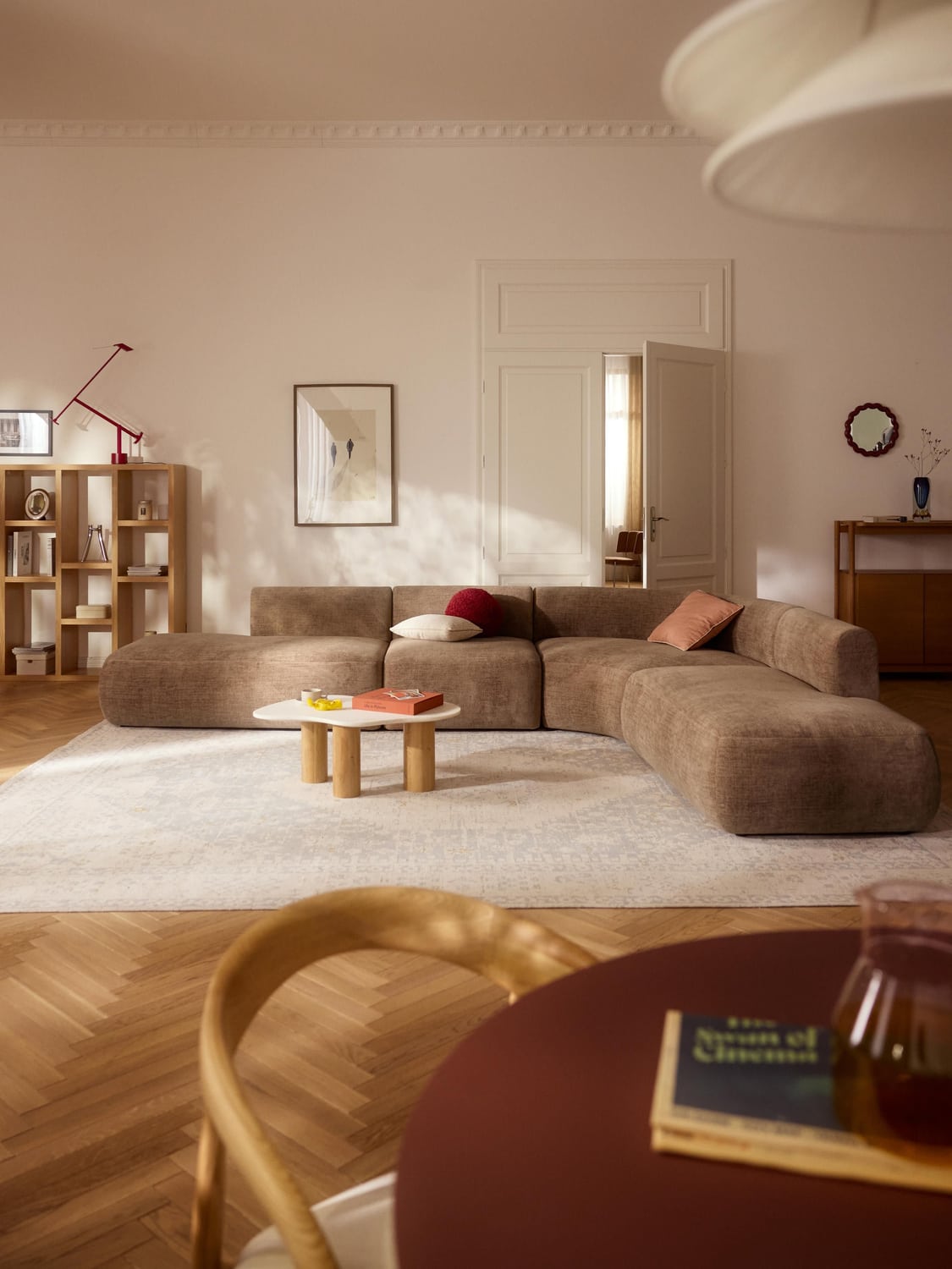 Sofia Modular Corner Sofa (4-seater) — Clay