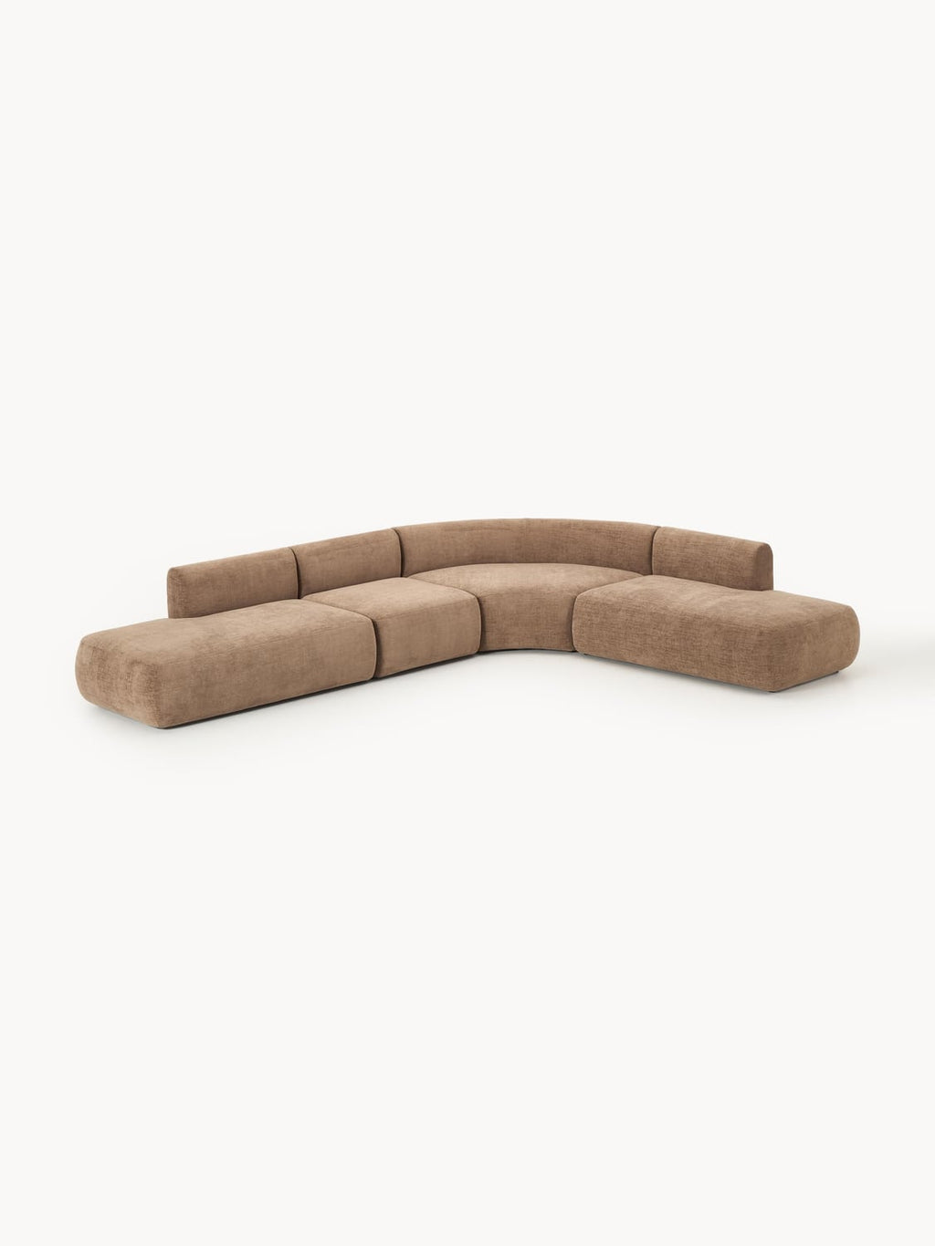 Sofia Modular Corner Sofa (4-seater) — Clay